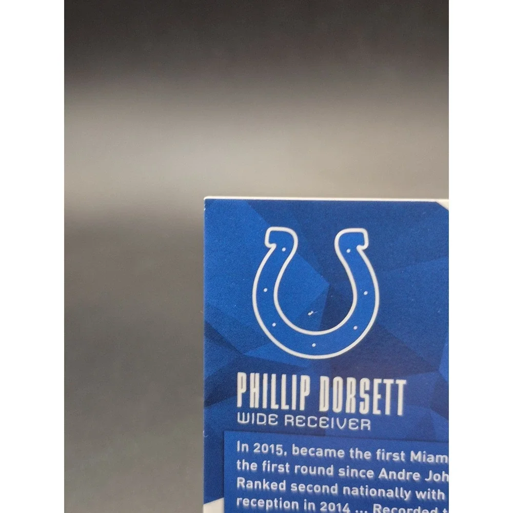 2015 Panini Certified Phillip Dorsett #210 Freshman Fabric Signatures /799 Colts